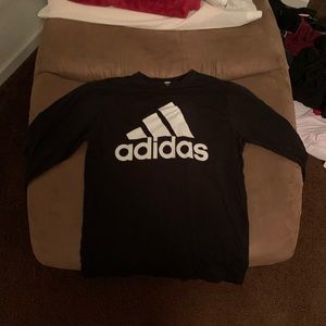 Adidas Black Long Sleeve Shirt